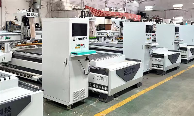 開料機(jī)車間展示